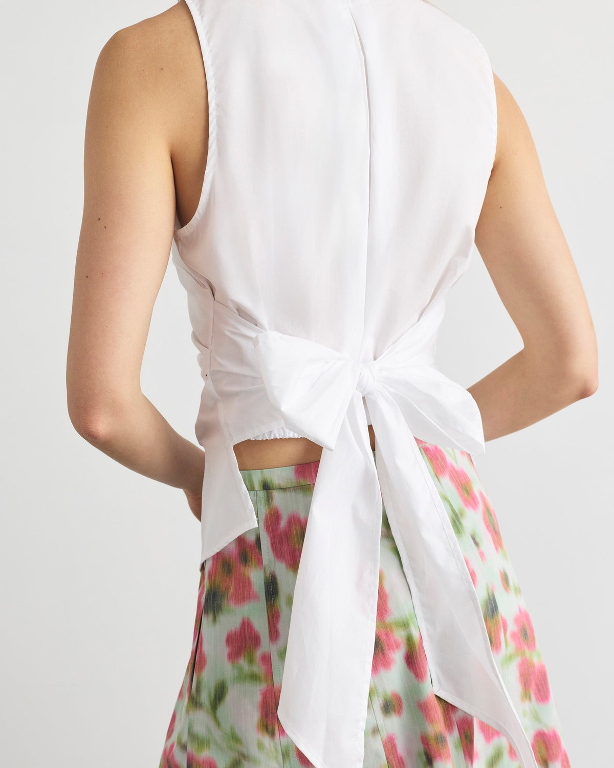 Hannah Top in Optic White