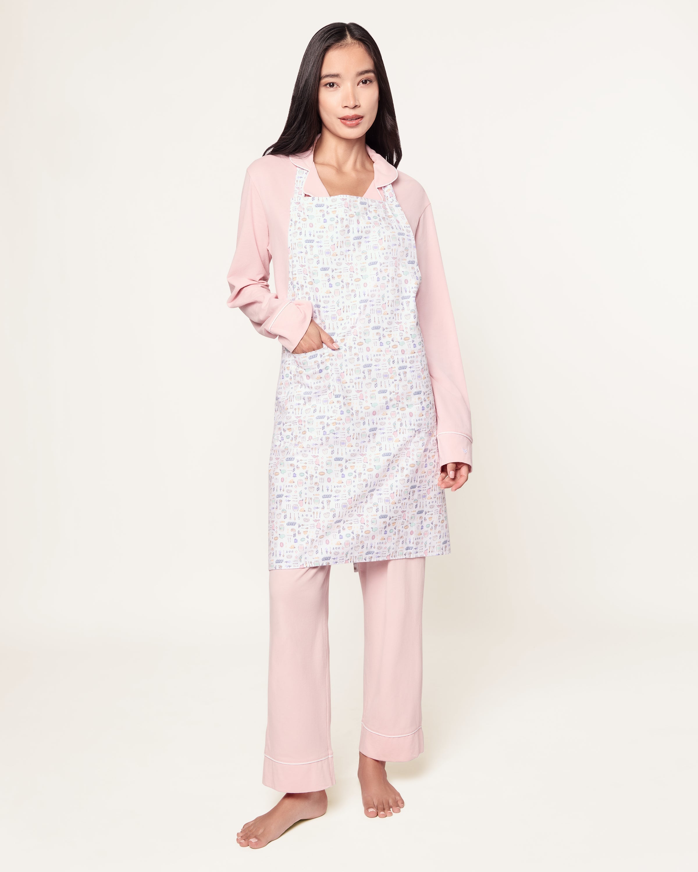 Adult’s Twill Apron in Baking Spirits Bright