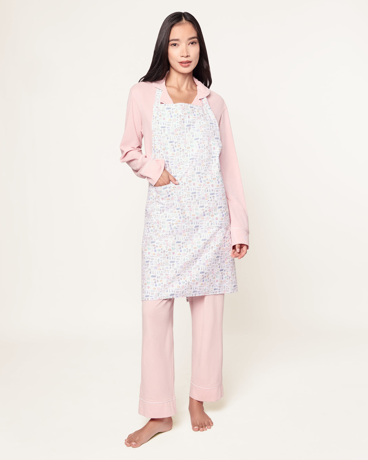 Adult’s Twill Apron in Baking Spirits Bright