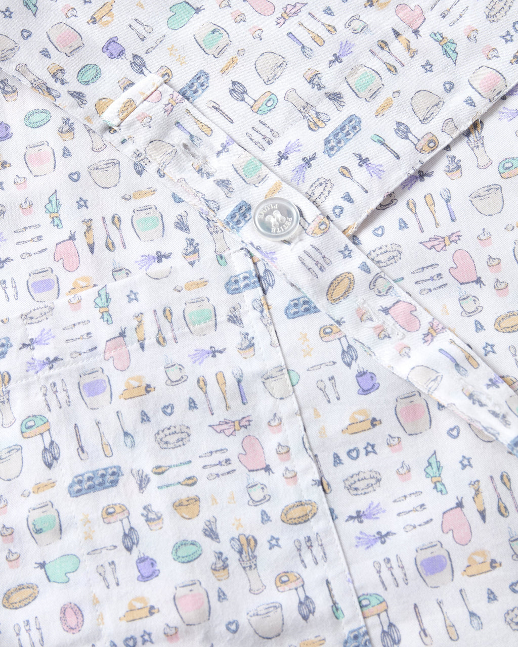 Adult’s Twill Apron in Baking Spirits Bright