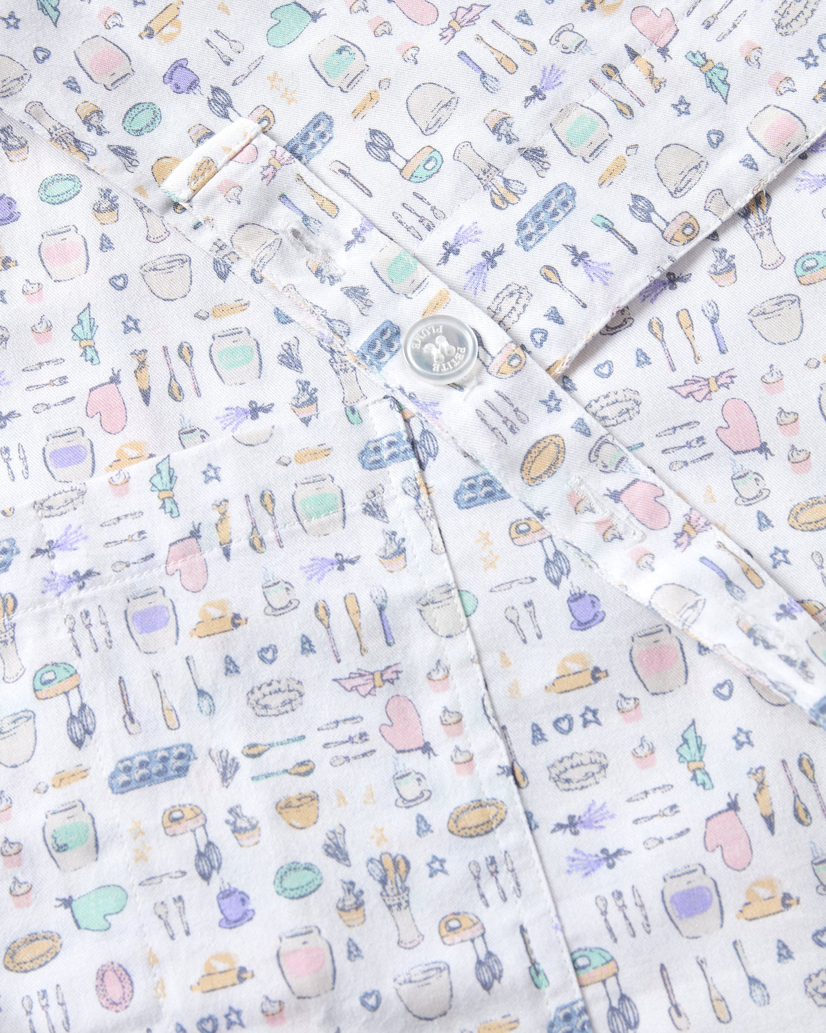 Adult’s Twill Apron in Baking Spirits Bright