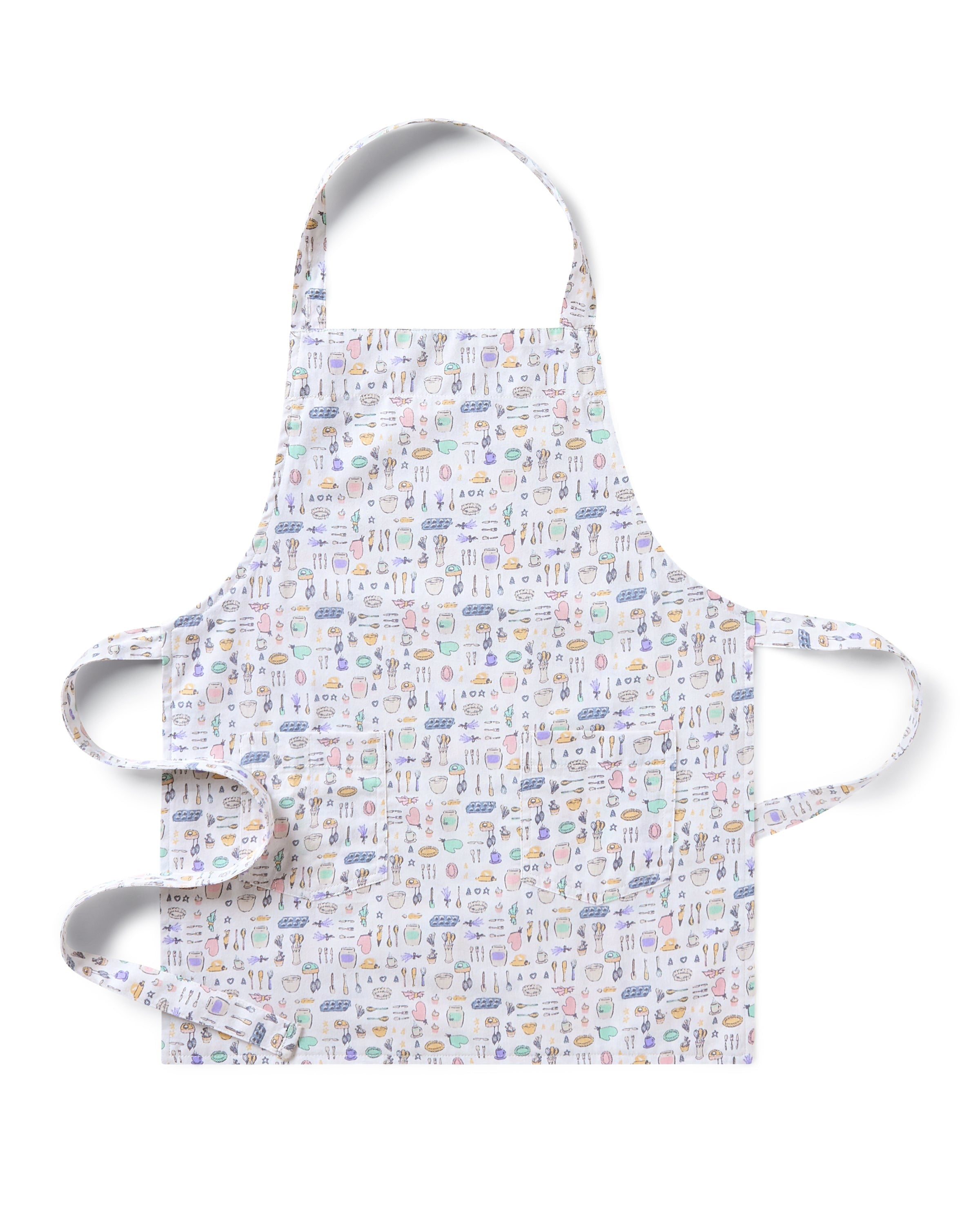 Adult’s Twill Apron in Baking Spirits Bright