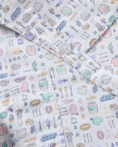 Kid’s Twill Apron in Baking Spirits Bright
