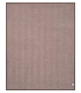 Harborview Herringbone Chocolate Blanket