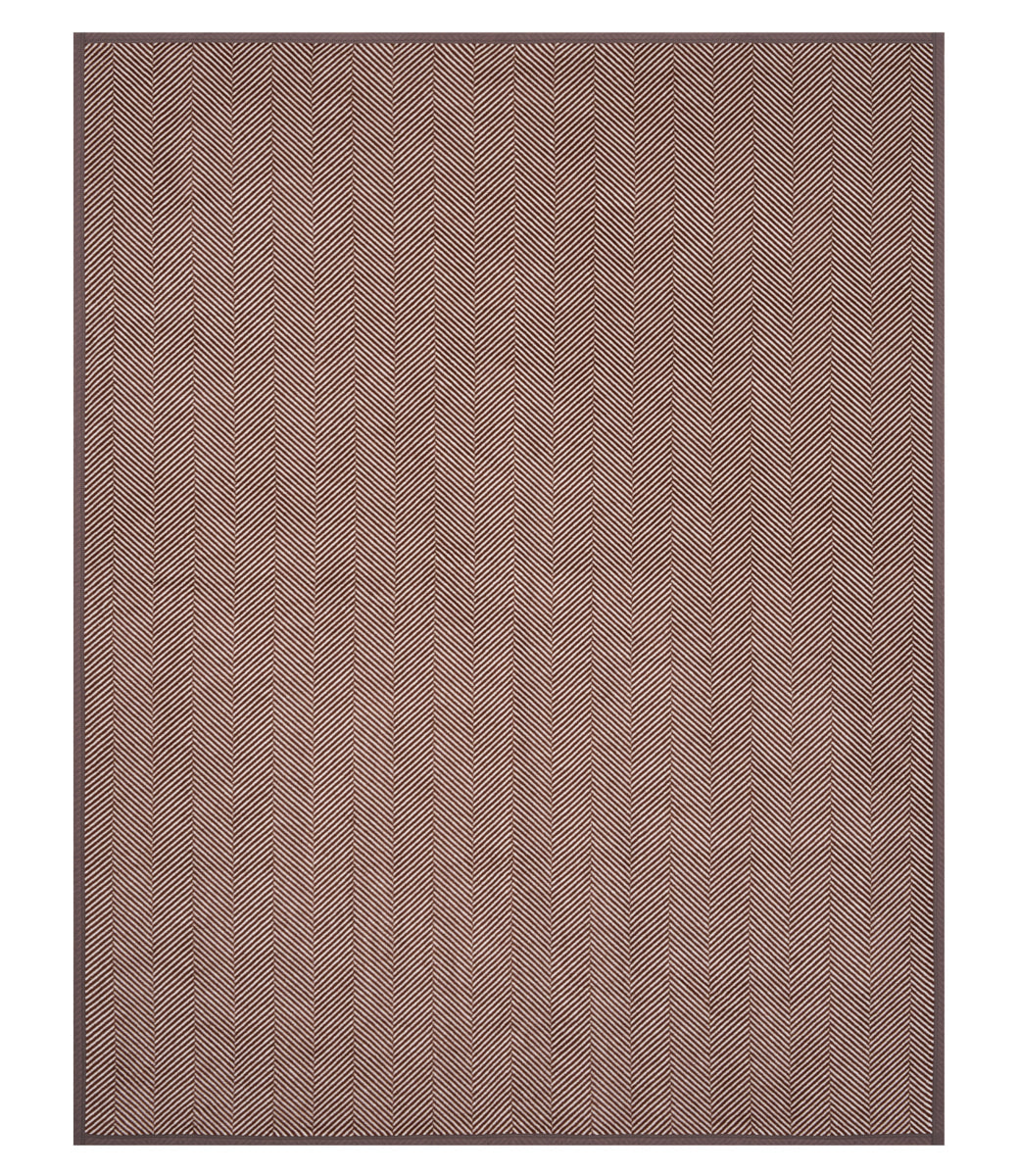 Harborview Herringbone Chocolate Blanket