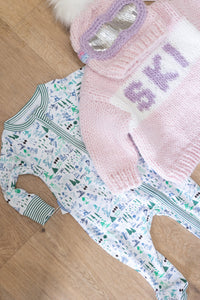 Ski Onesie & Sweater / Beanie