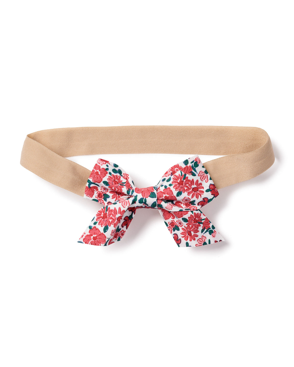 Girl’s Twill Hair Bows in Fleurs des Bois