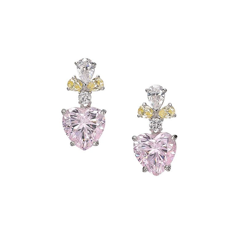 Candy Cupid Heart Earrings