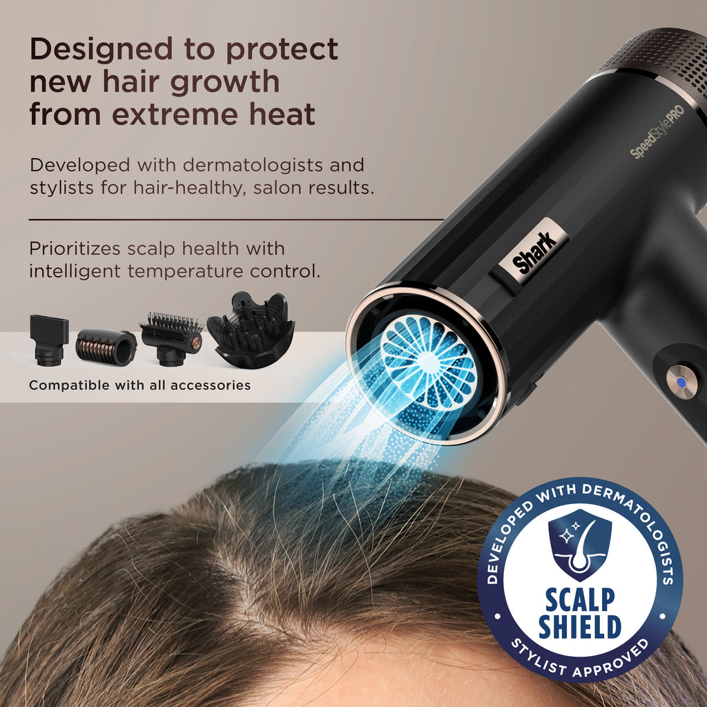 SpeedStyle Pro Hair Dryer - Straight & Wavy