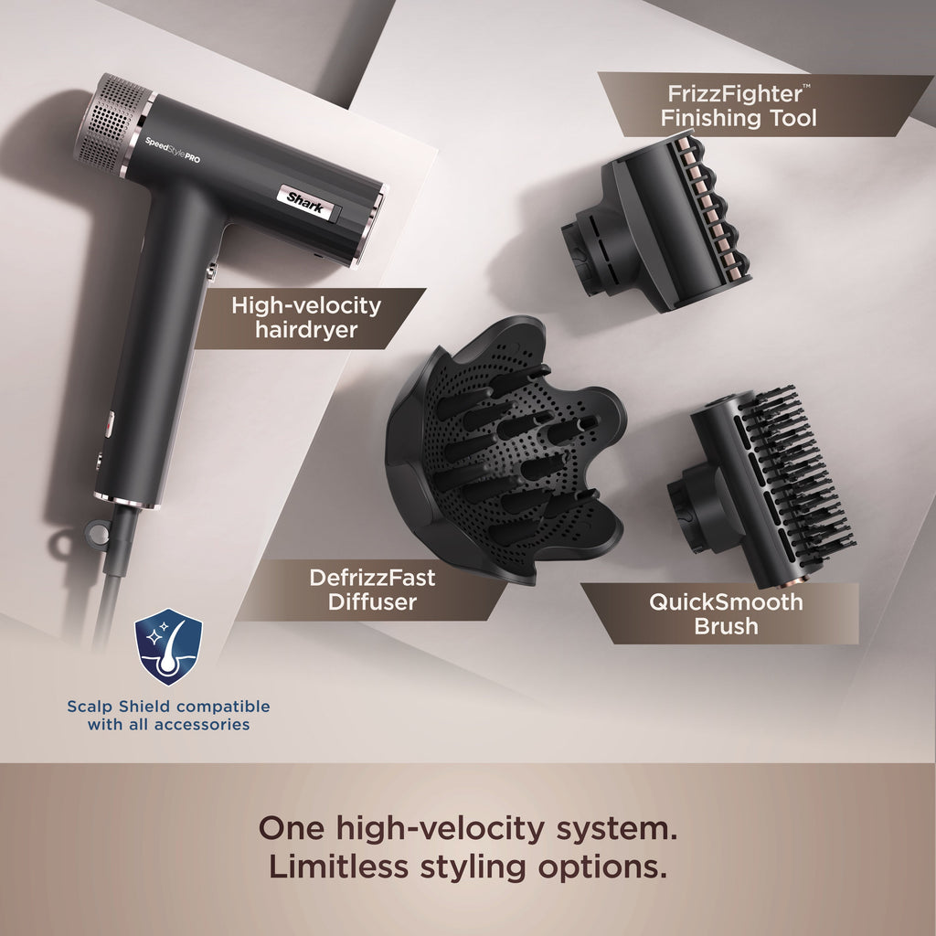 SpeedStyle Pro Hair Dryer - Curly & Coily