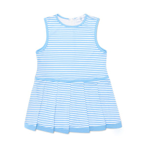Henry Duvall Taft Tennis Dress for girls, classic preppy athletic dress with built-in shorts made from soft stretchy performance fabric for tennis and summer activities.