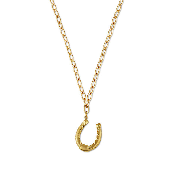 Fortuna Horseshoe Necklace