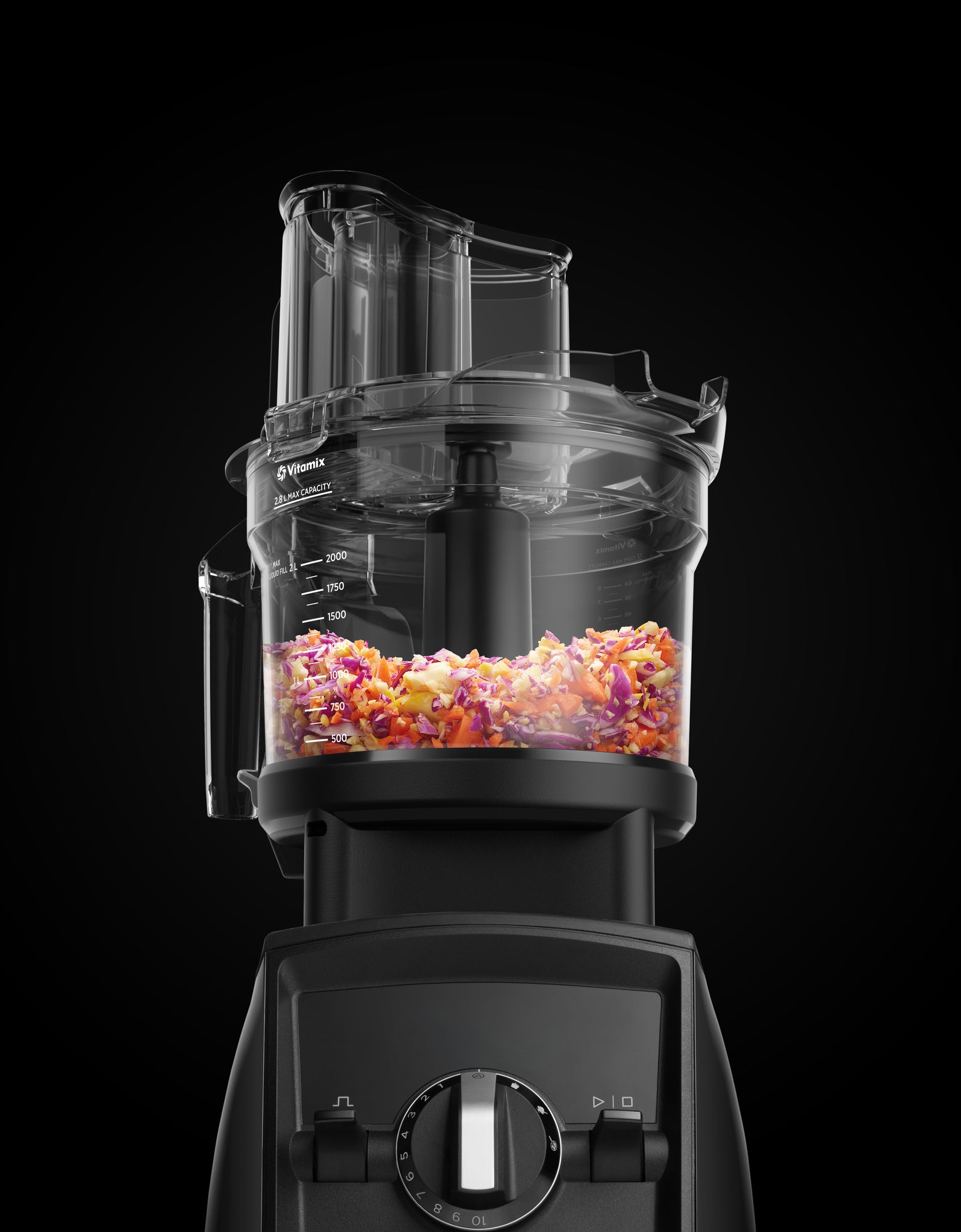 その他 Vitamix Vitamix 12-Cup Food Processor Attachment - Chopper Machine