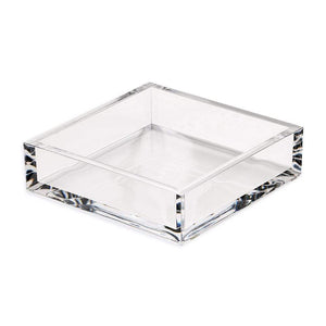 Acrylic Luncheon Napkin Holder in Crystal Clear