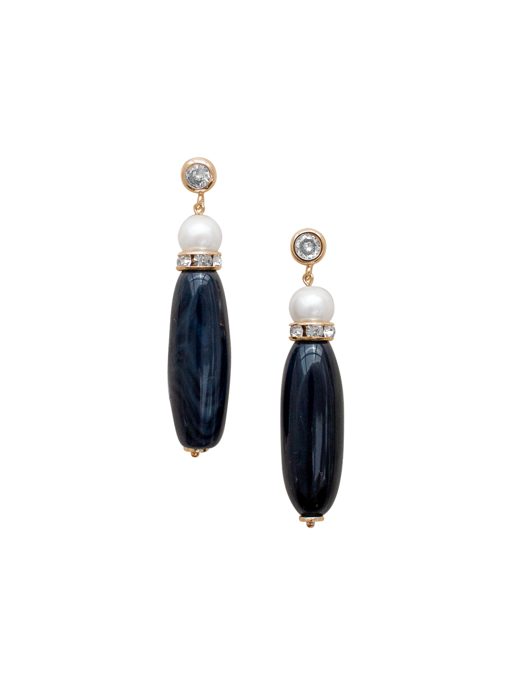 Hollis Earrings in Black