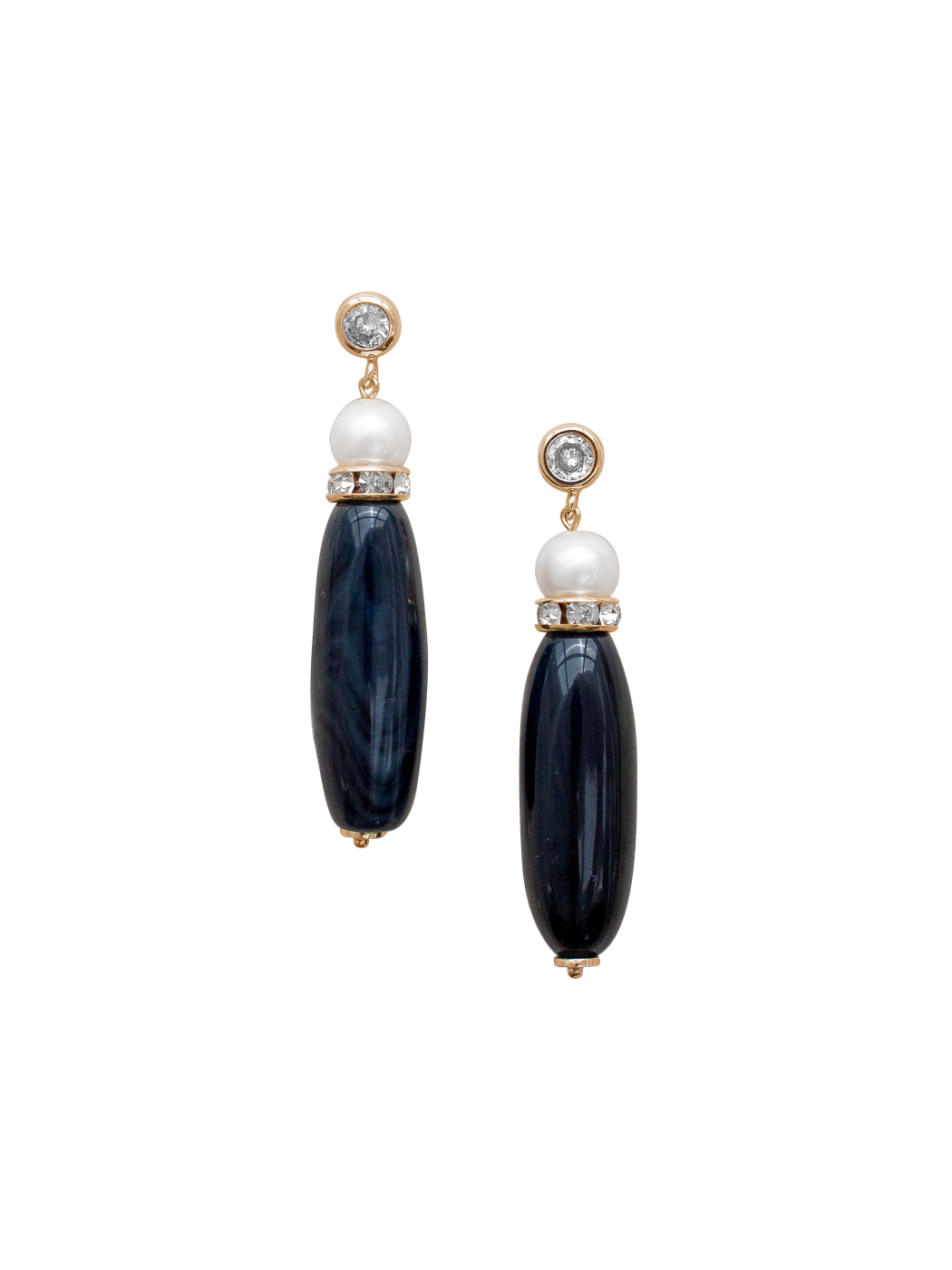Hollis Earrings in Black