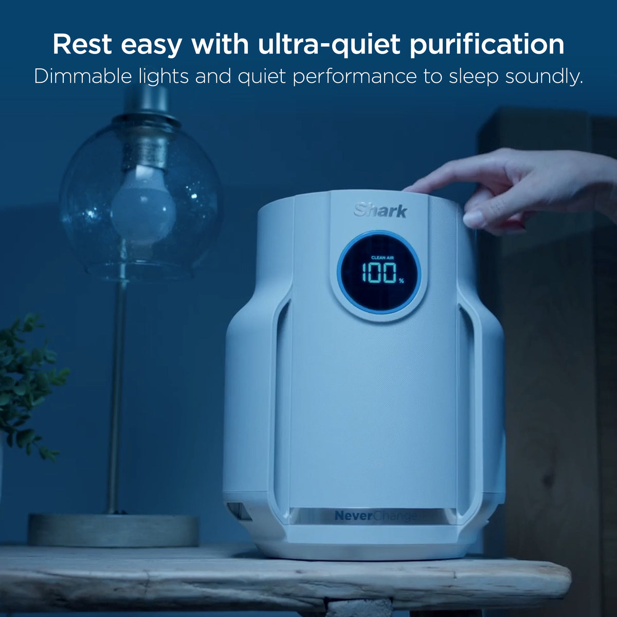 NeverChange Compact Pro Air Purifier in Honeydew