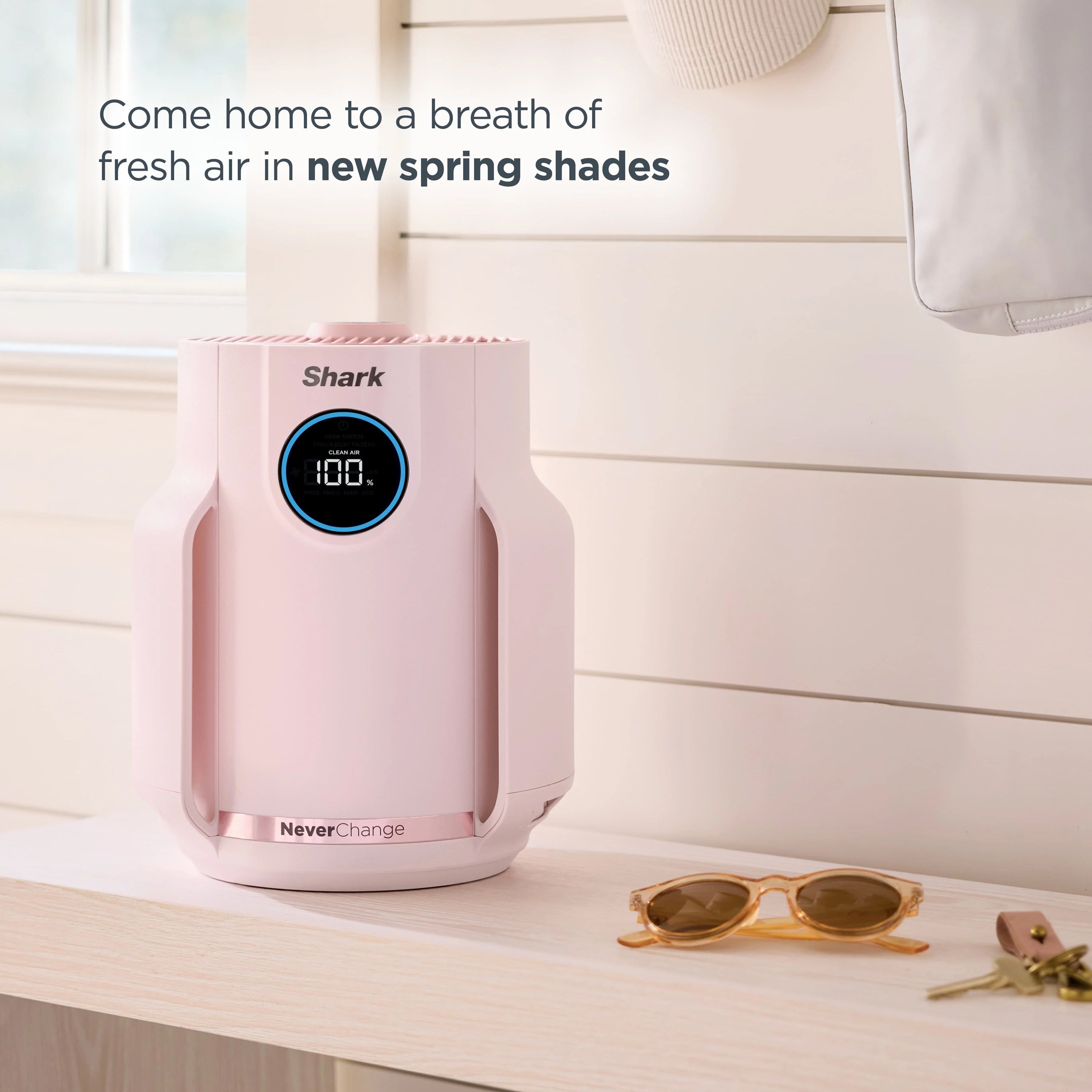 NeverChange Compact Pro Air Purifier in Quartz