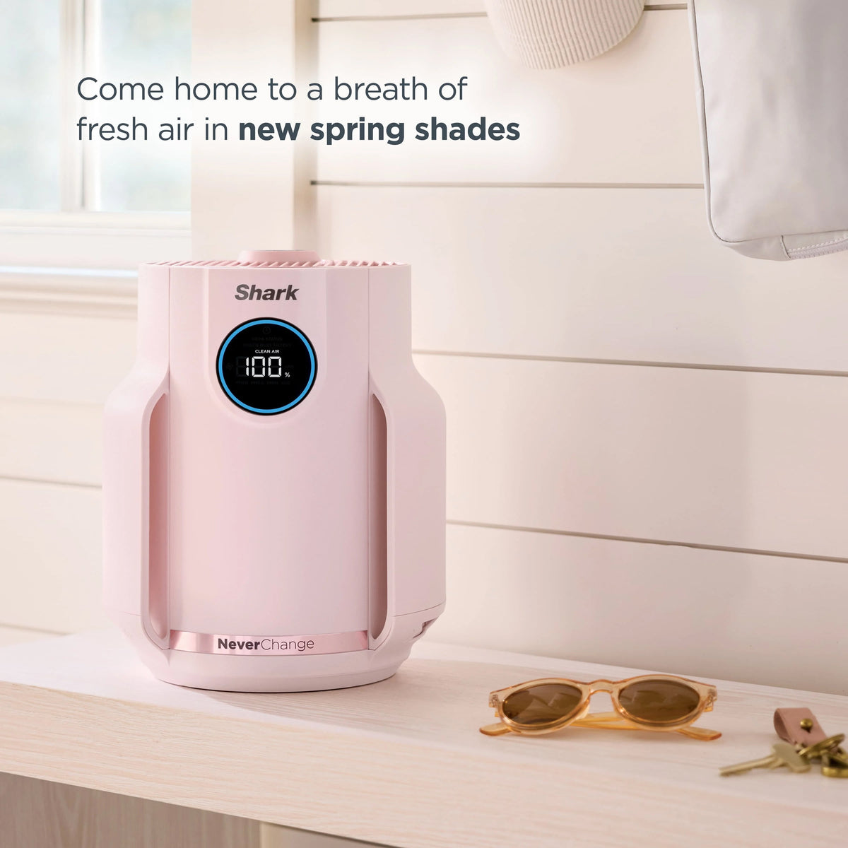 NeverChange Compact Pro Air Purifier in Quartz