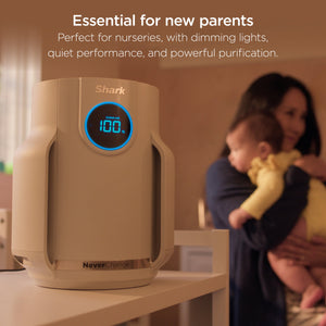 NeverChange Compact Pro Air Purifier in Quartz