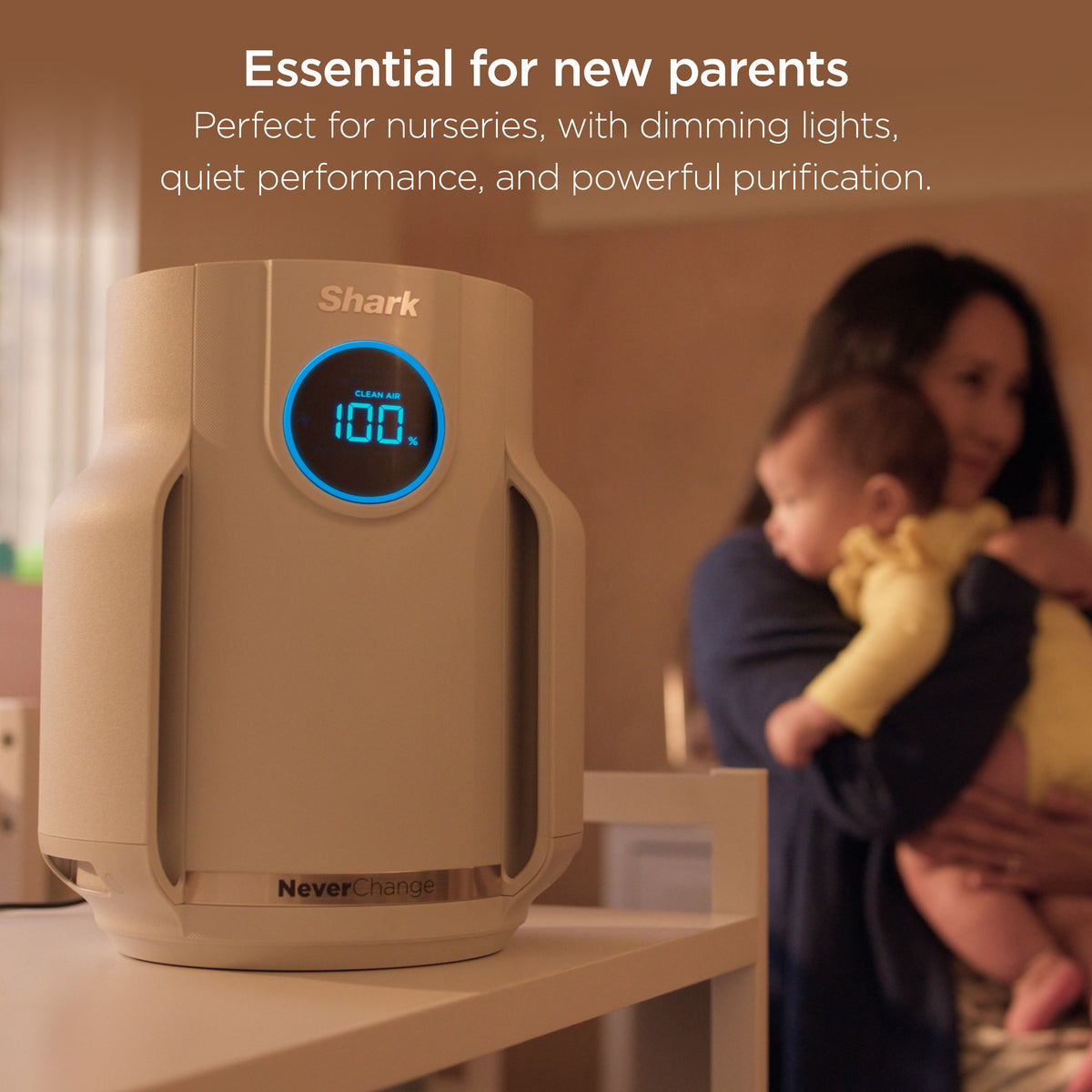 NeverChange Compact Pro Air Purifier in Lilac