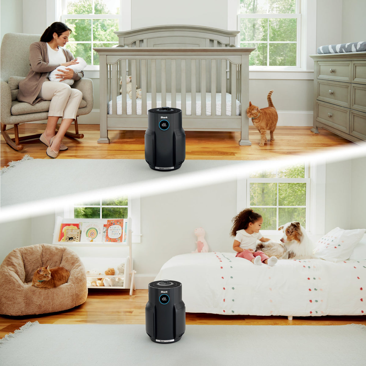 NeverChange Air Purifier in Black