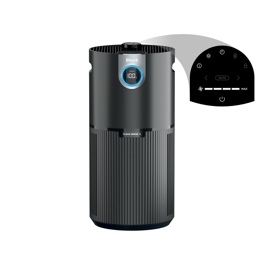 Clean Sense Air Purifier MAX w/ Odor Neutralizer Technology in Charcoal Gray