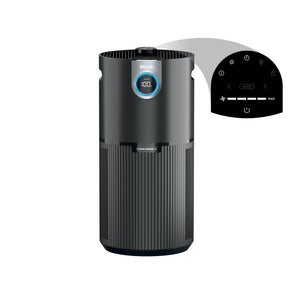 Clean Sense Air Purifier MAX w/ Odor Neutralizer Technology in Charcoal Gray