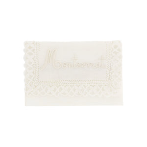 "Camarinas" Jewel Pouch in White