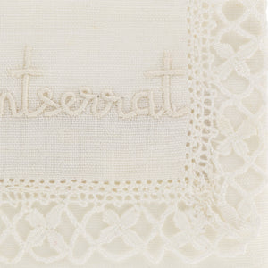 "Camarinas" Jewel Pouch in White