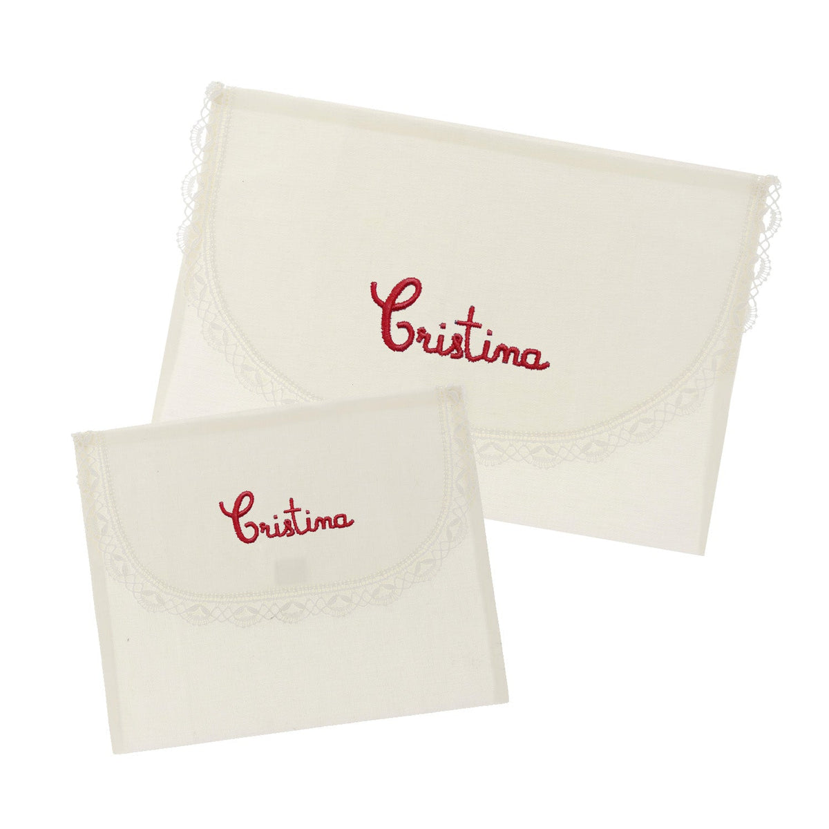 Camarinas Travel Set Name in Red