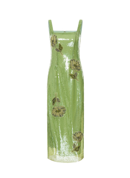 green marilyn dress Marilyn Green Cross Back Evening Maxi Dress XS main image 0