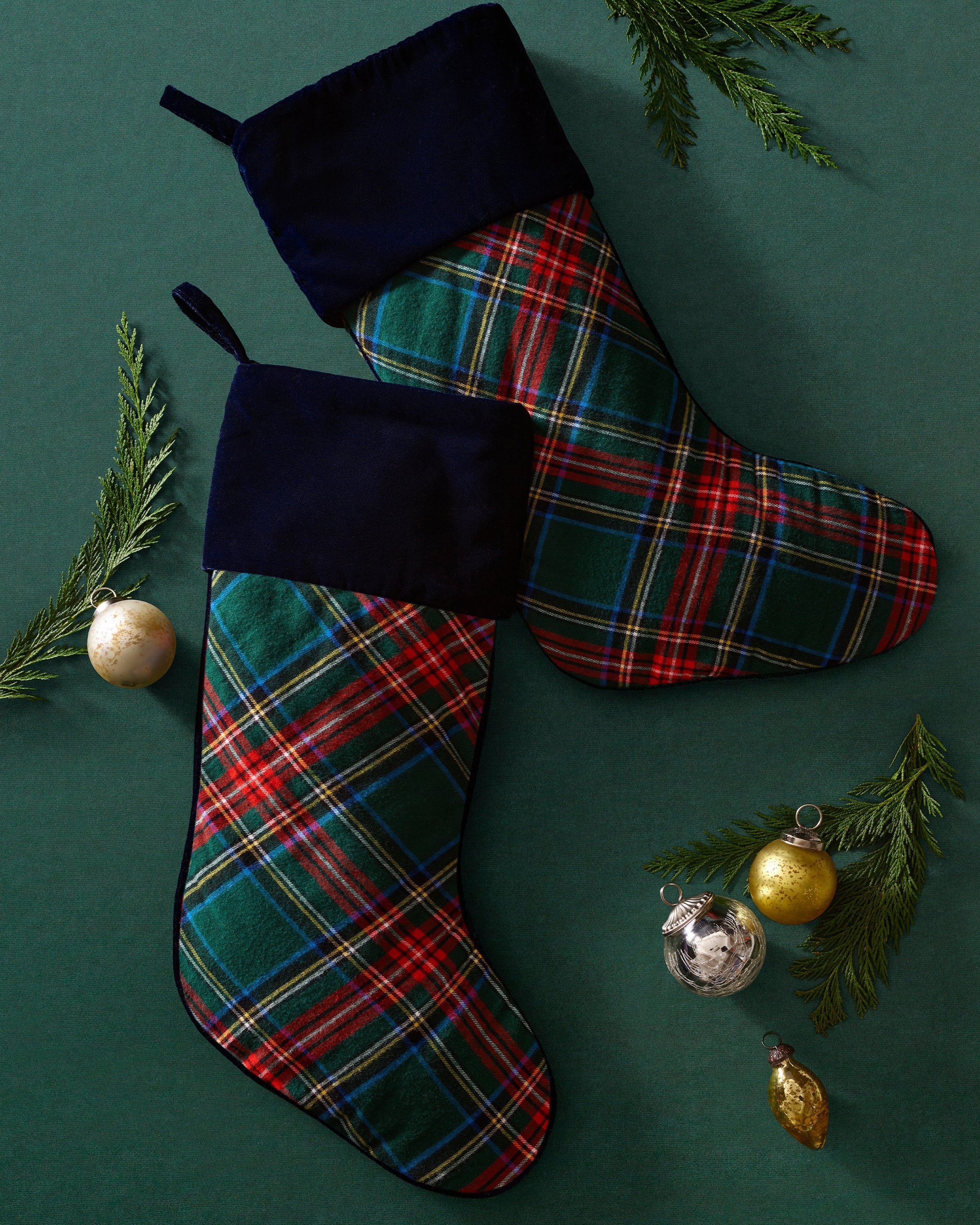 Christmas Stocking in Kensington Tartan