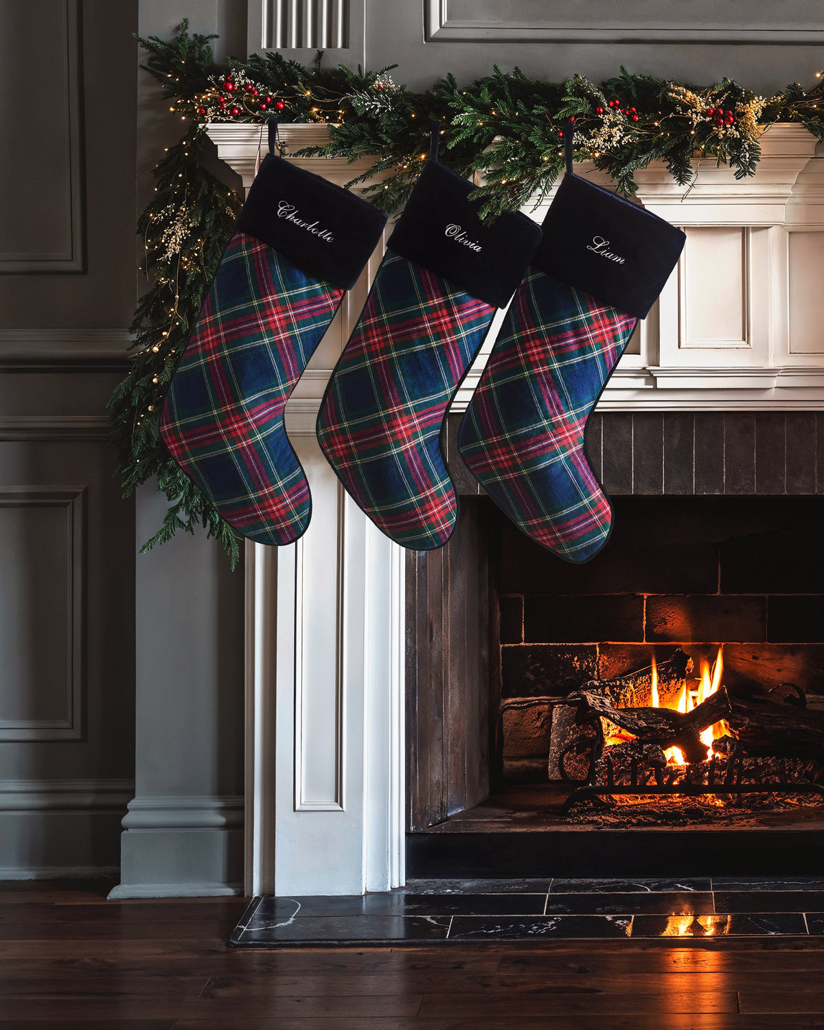 Christmas Stocking in Windsor Tartan