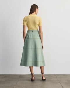 Hudley Skirt in Pistachio