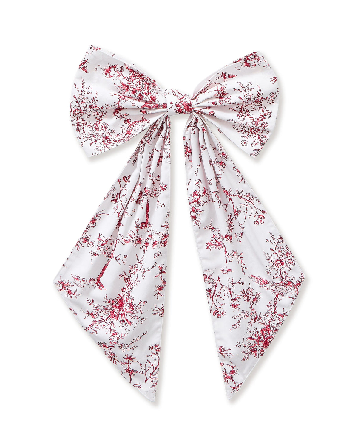 Wreath Bow in Red Timeless Toile