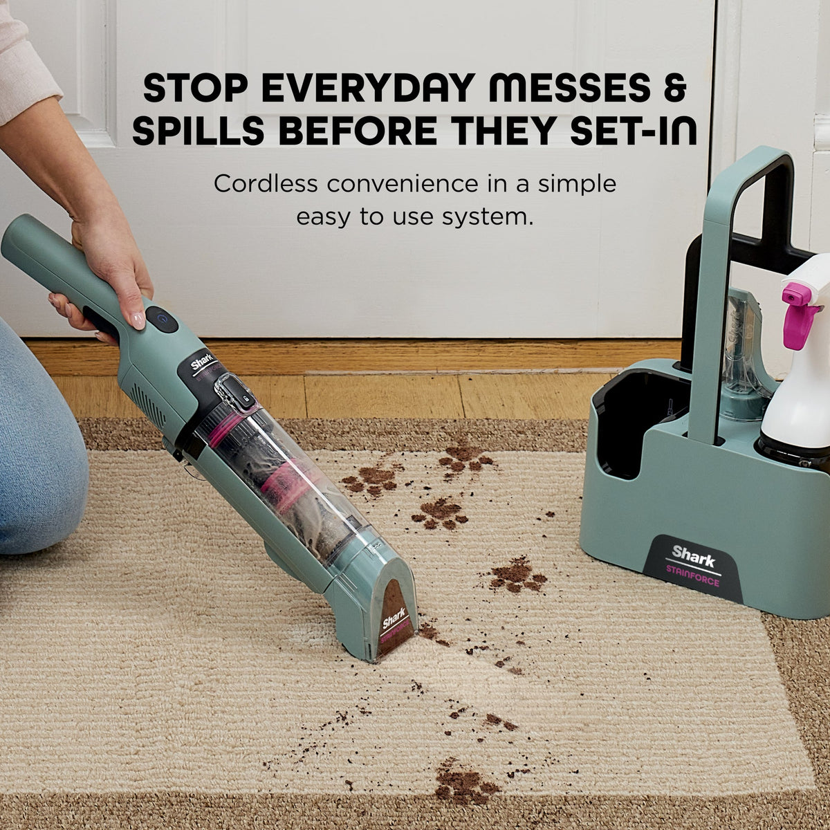 Shark StainForce Cordless Portable Spot & Spill Cleaner