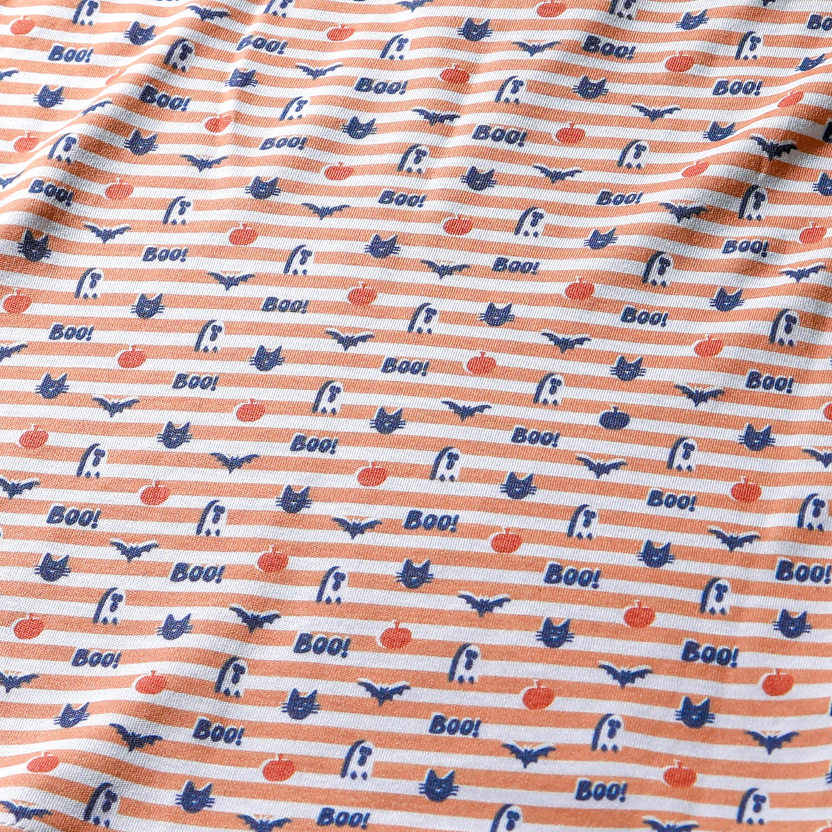 Boo! Halloween Two-Piece Kids Henley Pajamas