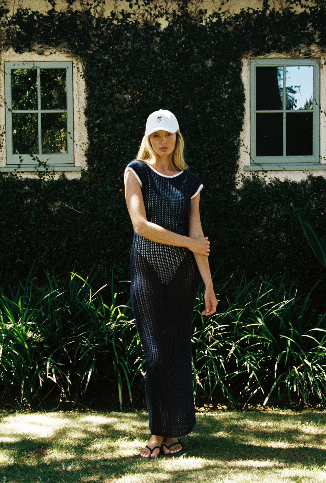 Halse Knit Reversible Maxi in Peacoat
