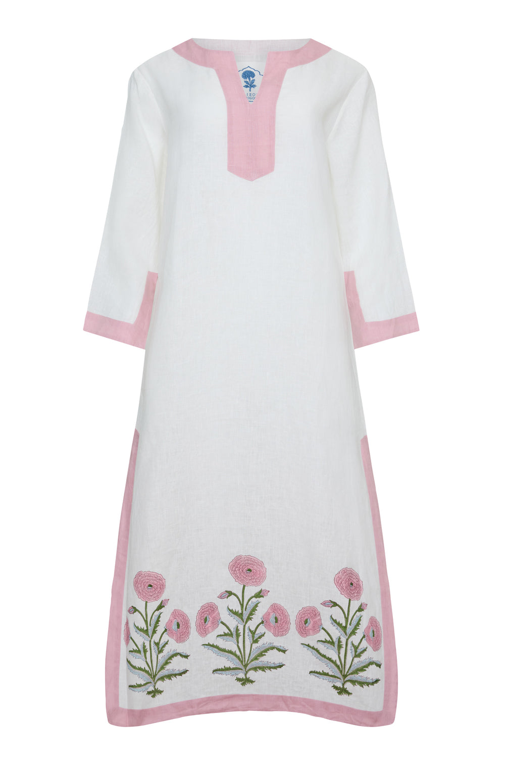 Hampton Caftan Pink Flower