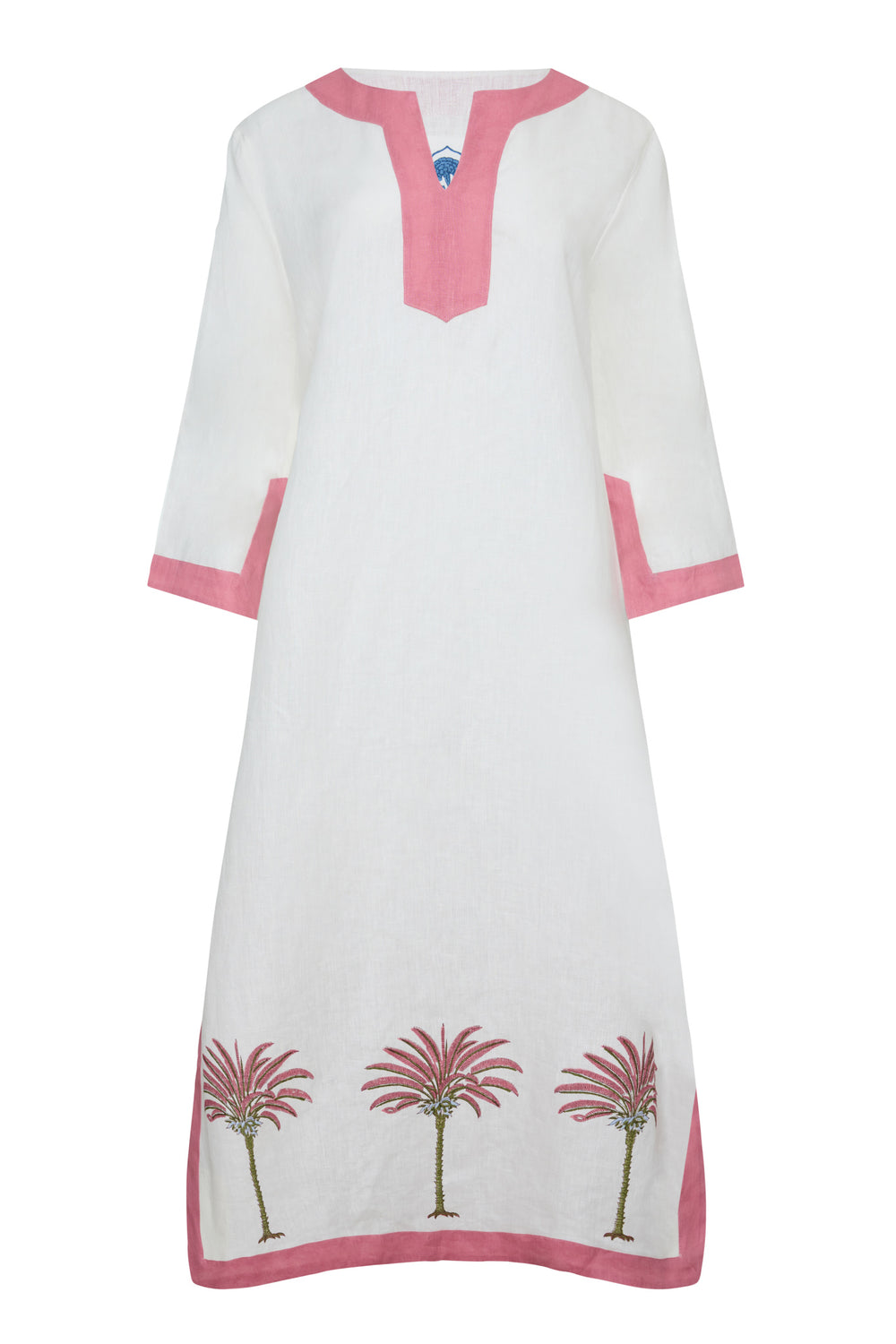 Hampton Caftan Pink Palm