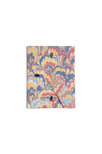 Hand-Marbled Picture Frame 4x6 in Venetian Swirl