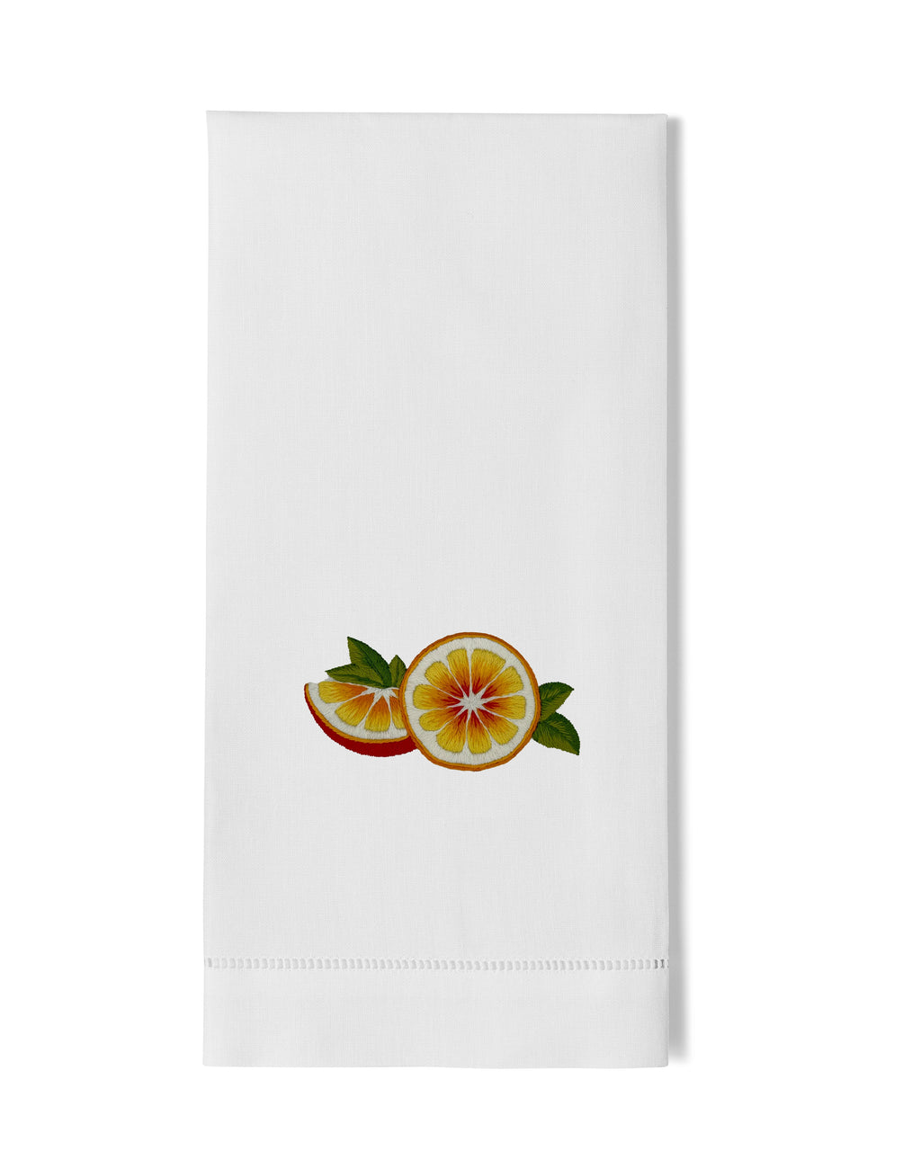 Orange Cut Hand Towel