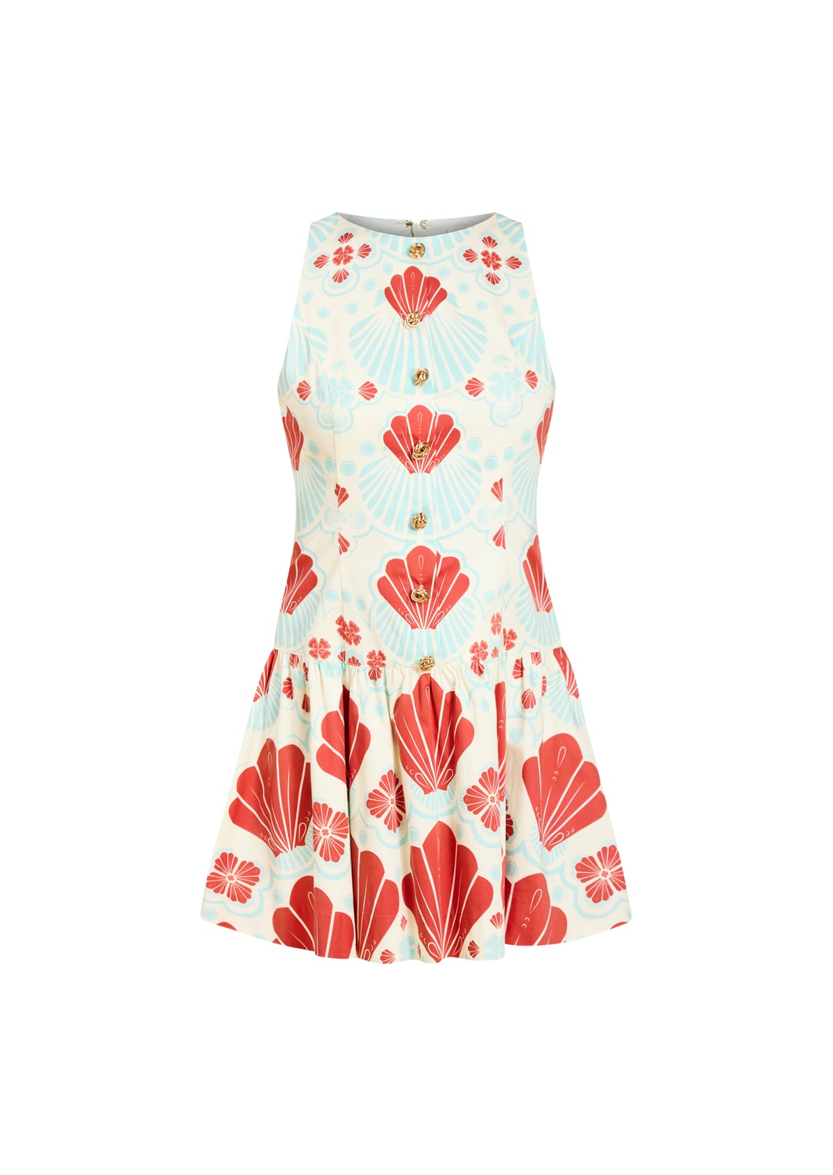 Happy Hour Mini Dress in Poppy Breeze