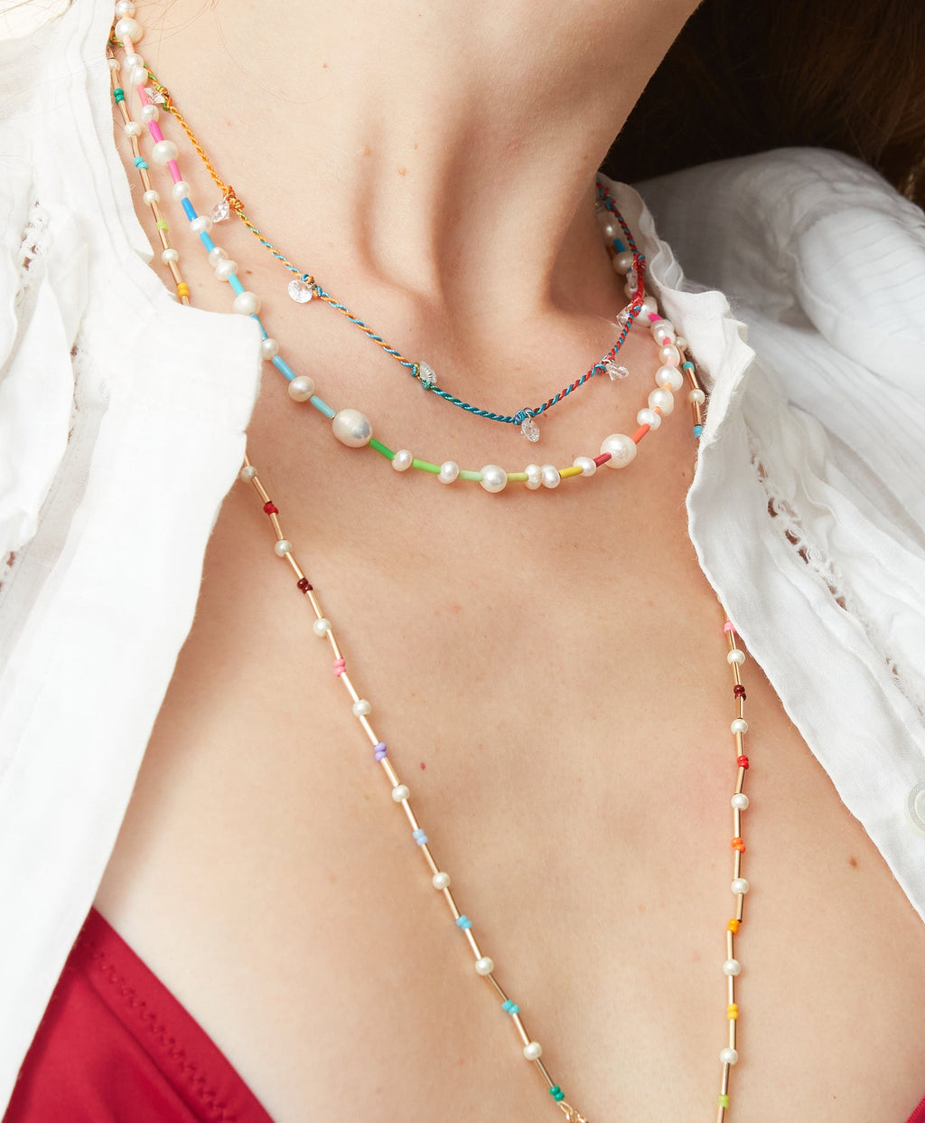 La Sponda Double Wrap Necklace