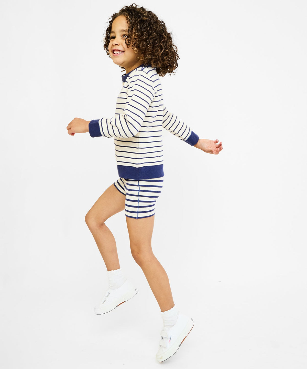 Harley Short in Navy Stripe