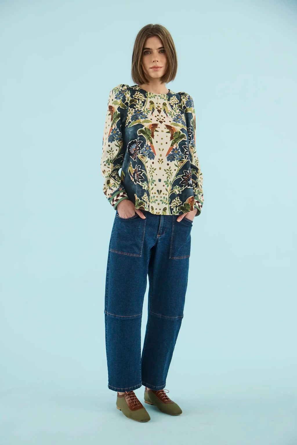 Mallory Jeans in Blue Ridge Denim