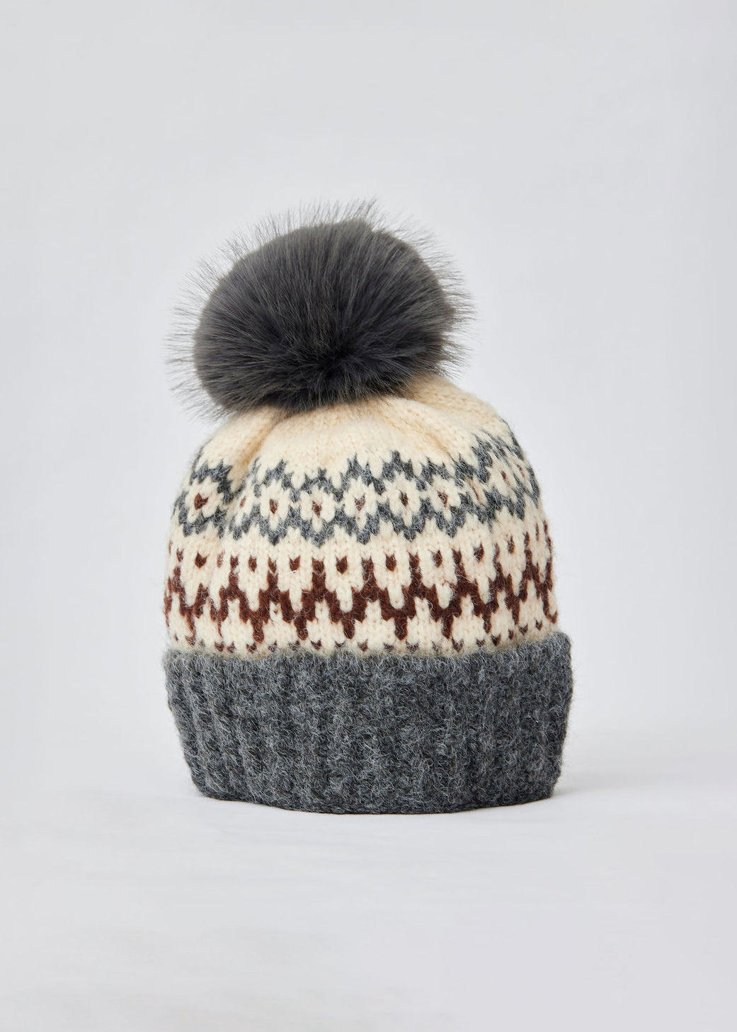 Fair Isle Knit Beanie