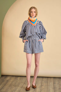 Jemma Short in Navy & White