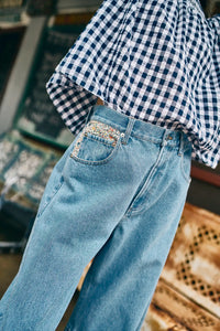 Mabel Pant in Vintage Denim